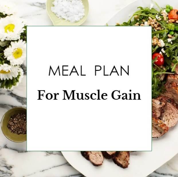 MEAL PLAN FOR MUSCLE GAIN